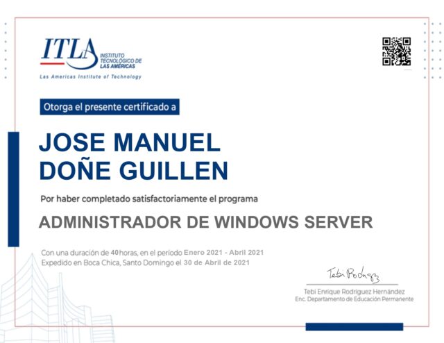 Windows Server Administration