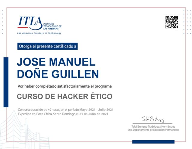 Ethical Hacker